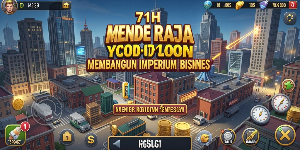 Tampilan gameplay interaktif dan menarik dalam game Tycoon.