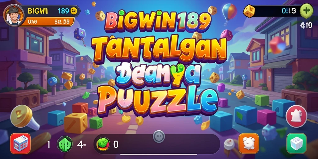 Screenshot gameplay BIGWIN189 menampilkan tantangan Puzzle yang mendebarkan.