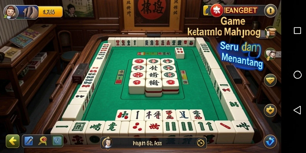 Tampilan menarik dari gameplay Mahjong di MENANGBET