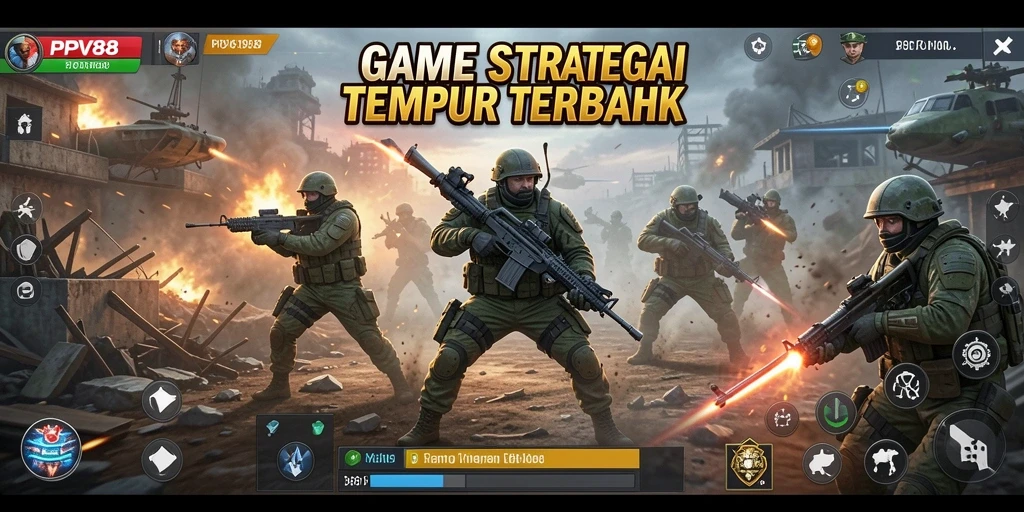 Tangkapan layar gameplay intens PPV88 dengan pertarungan strategi.
