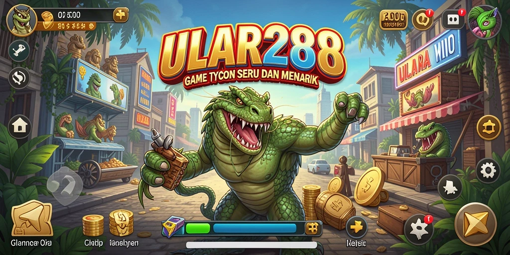 Tangkapan layar ULAR288 menampilkan gameplay yang menarik dan dinamis.